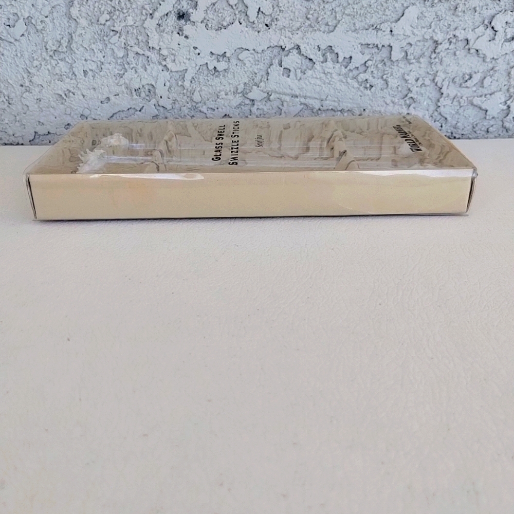 World Market Glass Shell Swizzle Sticks - Picture 13 of 13